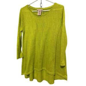Philosophy Lime Green Sweater Size Medium
